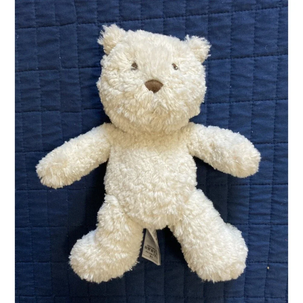 Baby Gap Brannan Teddy Bear Cream Beige Stuffed Animal Plush 2021 11" - Picture 9 of 11